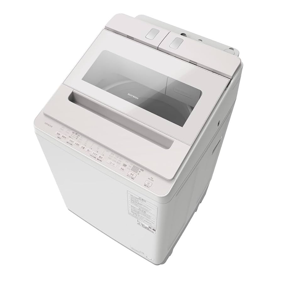水代節約！設置、送料全込み　日立 全自動洗濯機 9kg 大容量　ビートウォッシュ Amazon | 日立 全自動洗濯機 9kg ホワイトラベンダー ビート